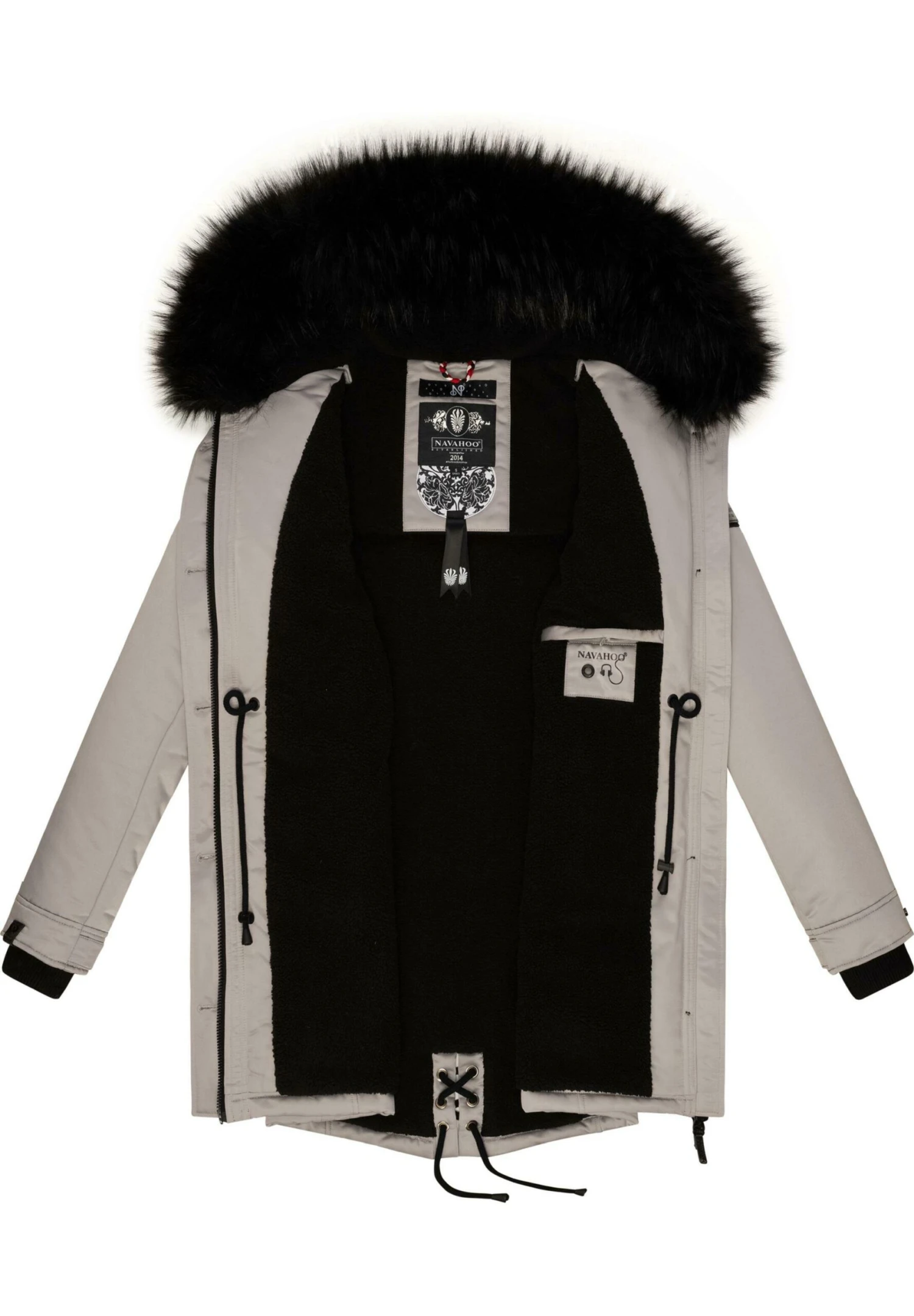 Navahoo LULUNA - Płaszcz Zimowy - Zinc Grey 7 Navahoo LULUNA - Płaszcz Zimowy - Zinc Grey - obrazek 5