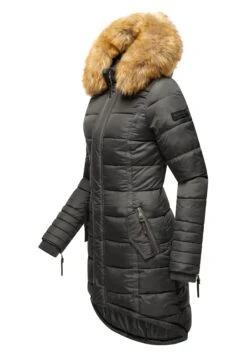 Navahoo PAPAYA - Płaszcz Zimowy - Dark Grey