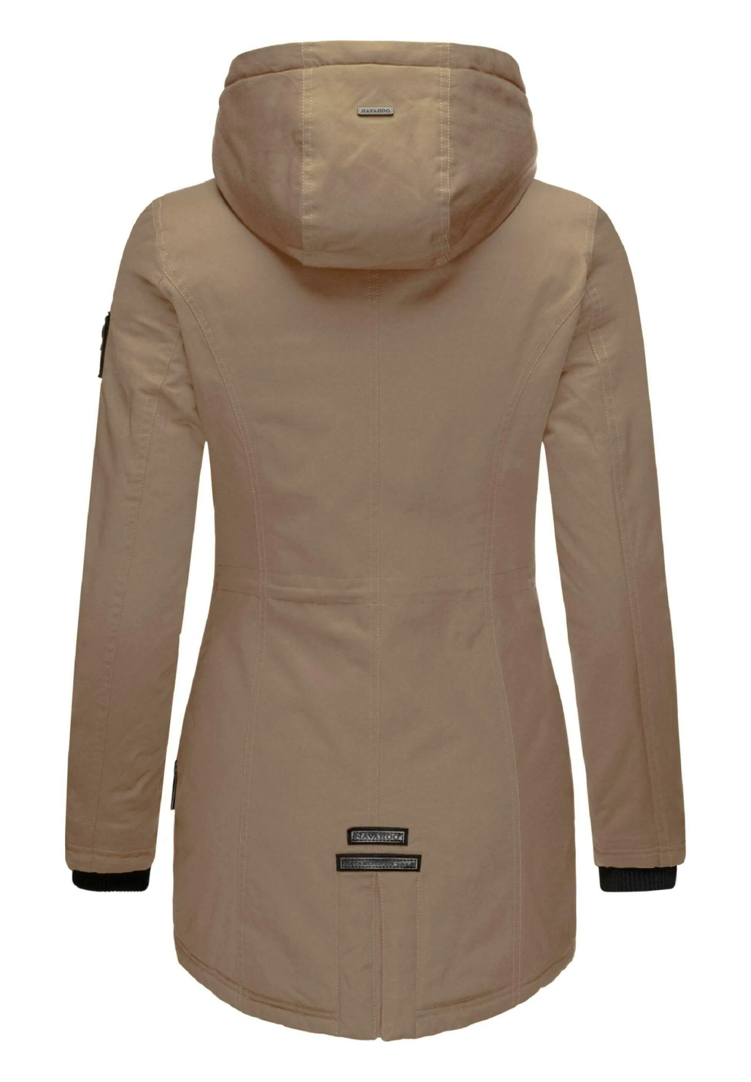 Navahoo AVRILLE II - Płaszcz Zimowy - Taupe Grey 4 Navahoo AVRILLE II - Płaszcz Zimowy - Taupe Grey - obrazek 2