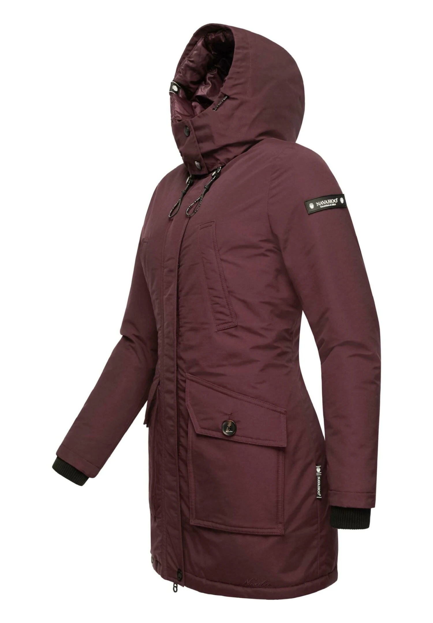 Navahoo BLIZZARDSTORM - Parka - Dark Red Melange 3 Navahoo BLIZZARDSTORM - Parka - Dark Red Melange