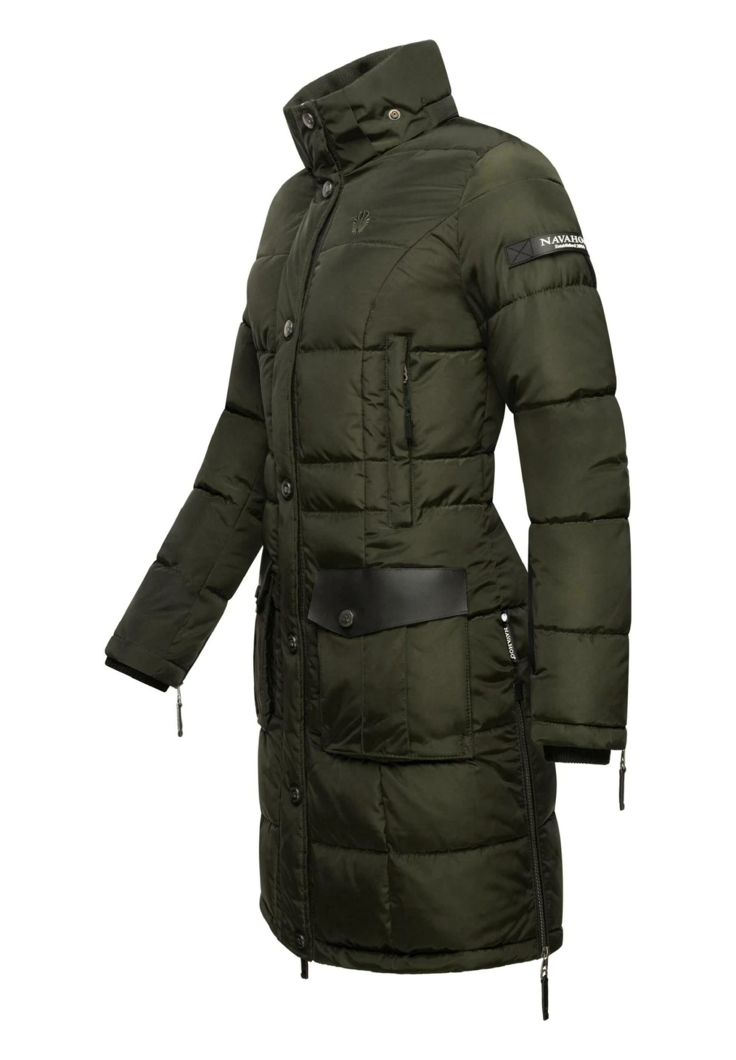 Navahoo SINJA - Płaszcz Zimowy - Olive 6 Navahoo SINJA - Płaszcz Zimowy - Olive - obrazek 4