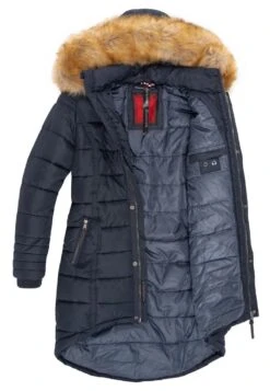 Navahoo PAPAYA - Płaszcz Zimowy - Blau -Navahoo a115386f1f96438ab68155610ff3d584