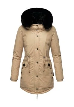 Navahoo SWEETY DELUXE - Płaszcz Zimowy - Taupe