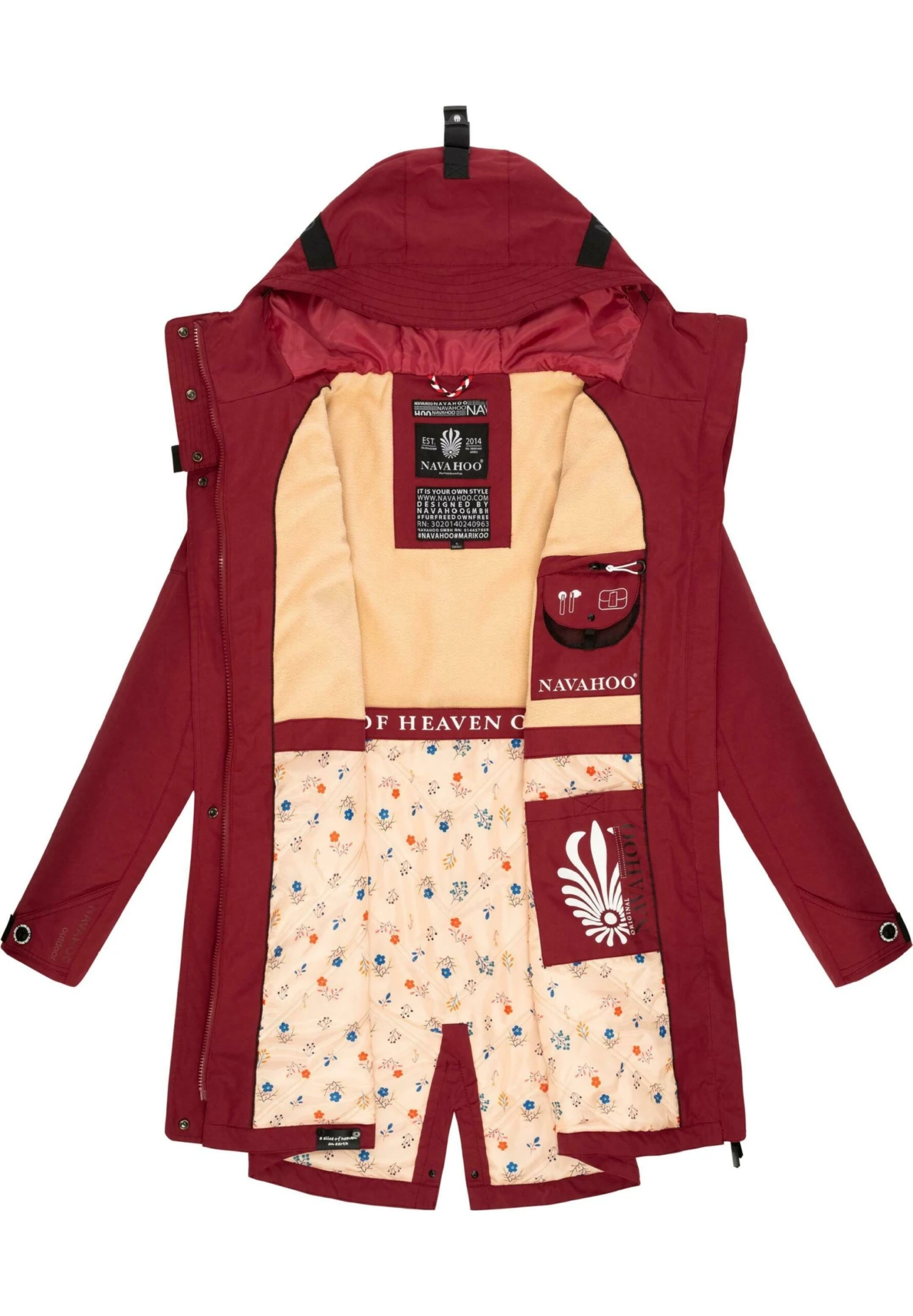 Navahoo Płaszcz Zimowy - Light Red 6 Navahoo Płaszcz Zimowy - Light Red - obrazek 4