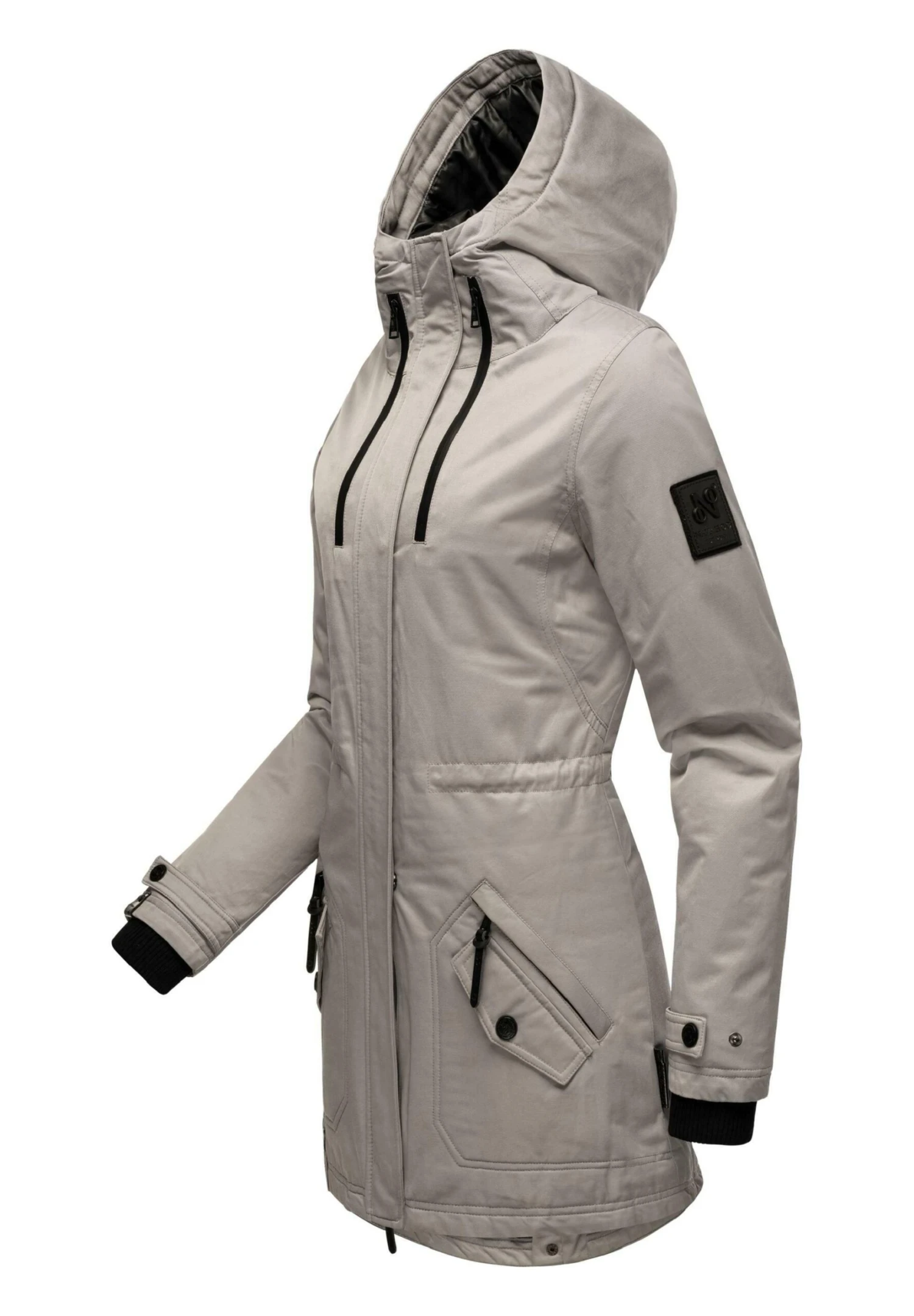 Navahoo AVRILLE II - Płaszcz Zimowy - Zinc Grey 5 Navahoo AVRILLE II - Płaszcz Zimowy - Zinc Grey - obrazek 3