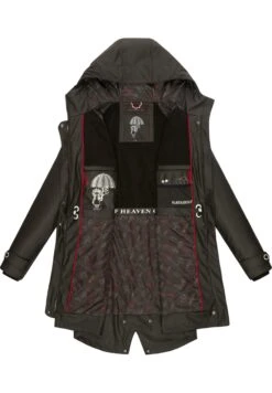 Navahoo RAINY FLOWER - Parka - Black -Navahoo a84216855e7b4a01a0d9d84840f204c2