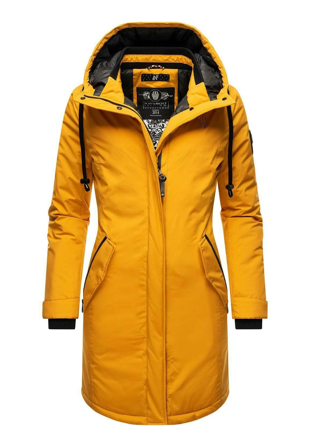 Navahoo LETIZIAA - Płaszcz Zimowy - Dark Yellow 3 Navahoo LETIZIAA - Płaszcz Zimowy - Dark Yellow