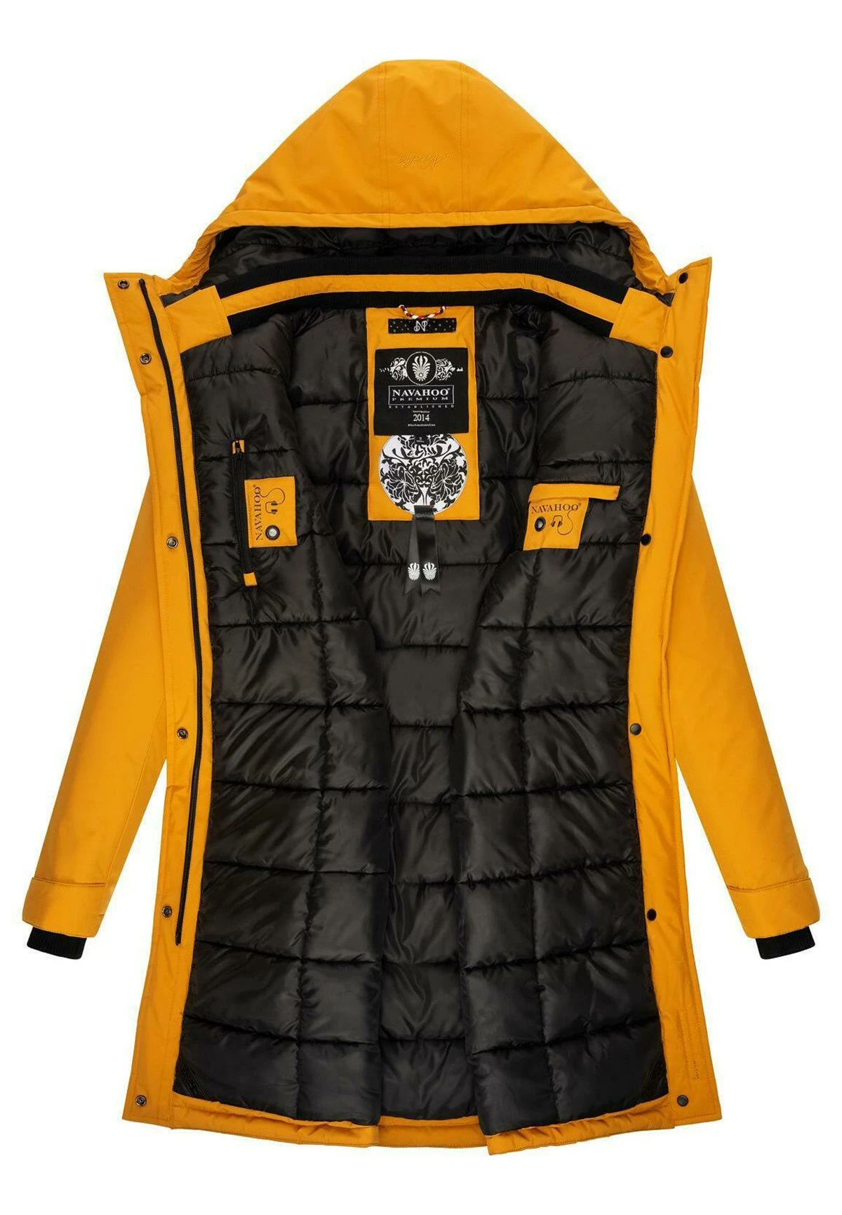 Navahoo LETIZIAA - Płaszcz Zimowy - Dark Yellow 6 Navahoo LETIZIAA - Płaszcz Zimowy - Dark Yellow - obrazek 4