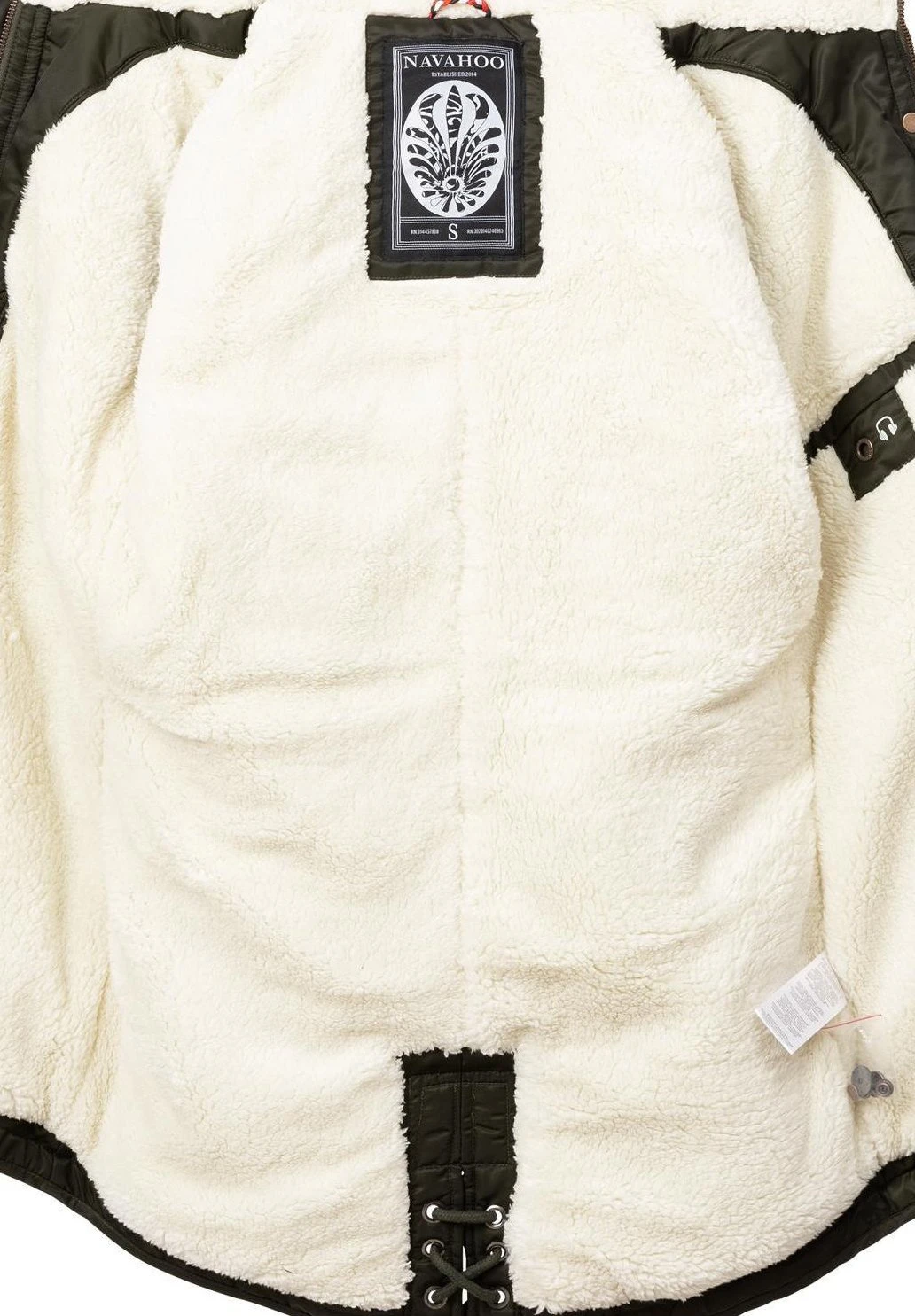 Navahoo LA VIVA - Płaszcz Zimowy - Green 6 Navahoo LA VIVA - Płaszcz Zimowy - Green - obrazek 4