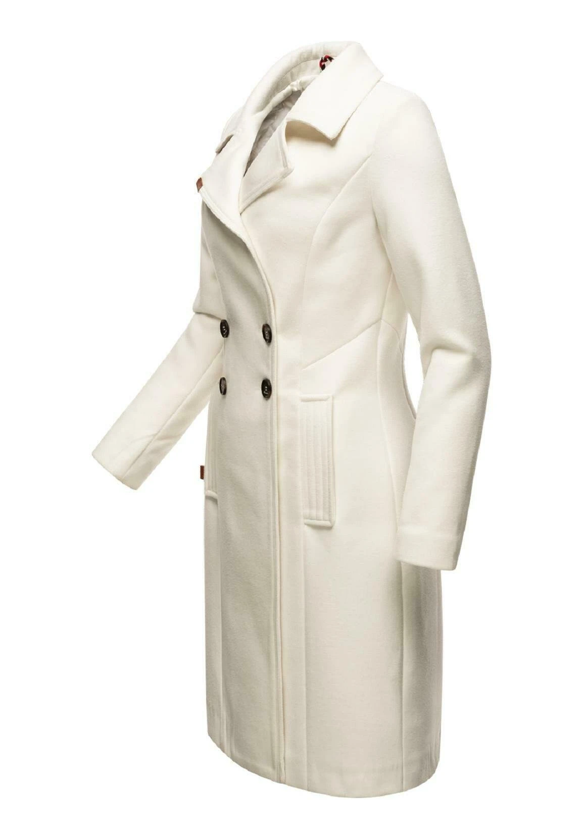 Navahoo WOOLY - Krótki Płaszcz - Offwhite 5 Navahoo WOOLY - Krótki Płaszcz - Offwhite - obrazek 3