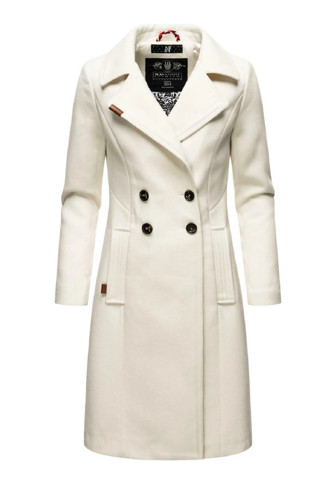 Navahoo WOOLY - Krótki Płaszcz - Offwhite 3 Navahoo WOOLY - Krótki Płaszcz - Offwhite