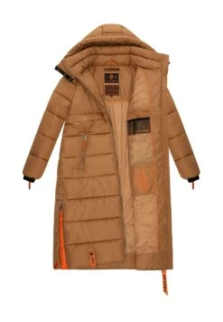 Navahoo KRISTALLBLUME - Płaszcz Zimowy - Camel -Navahoo bc90c0e013244a9fb52dd1723bcf7fbf