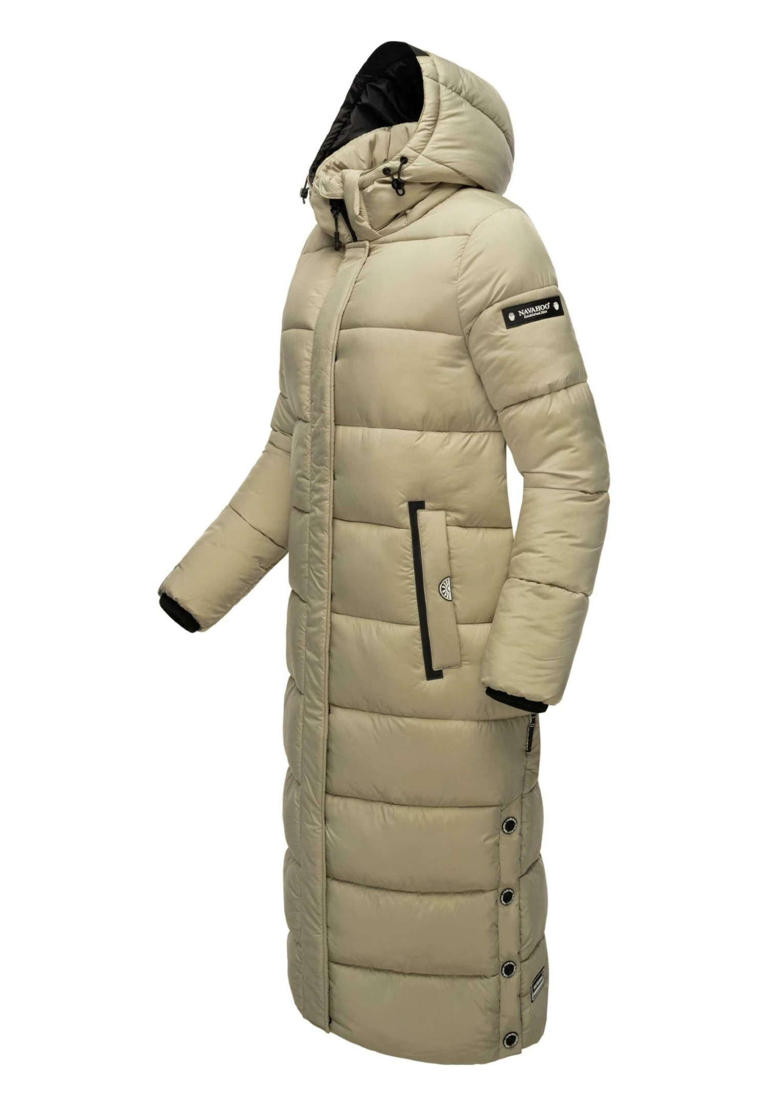 Navahoo ISALIE - Płaszcz Zimowy - Pebble Grey 9 Navahoo ISALIE - Płaszcz Zimowy - Pebble Grey - obrazek 7