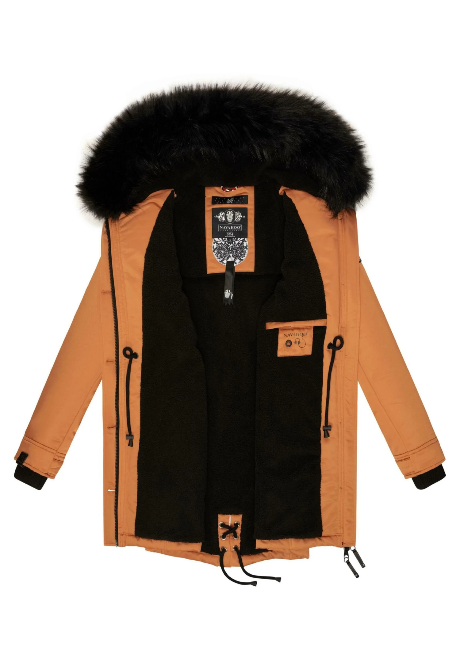 Navahoo LULUNA - Płaszcz Zimowy - Rusty Cinnamon 10 Navahoo LULUNA - Płaszcz Zimowy - Rusty Cinnamon - obrazek 8