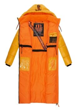 Navahoo SCHMUSEENGEL - Płaszcz Zimowy - Dark Yellow -Navahoo be141c2a804c4fd0a7fe7db7738de88e