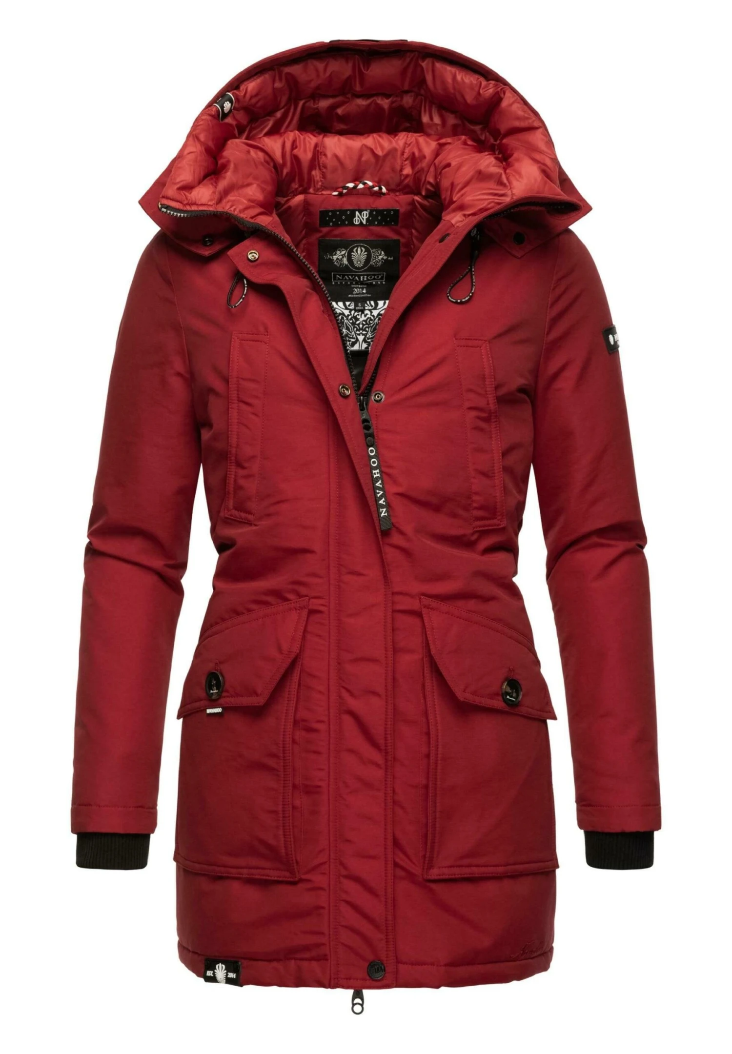 Navahoo BLIZZARDSTORM - Parka - Blood Red 5 Navahoo BLIZZARDSTORM - Parka - Blood Red - obrazek 3