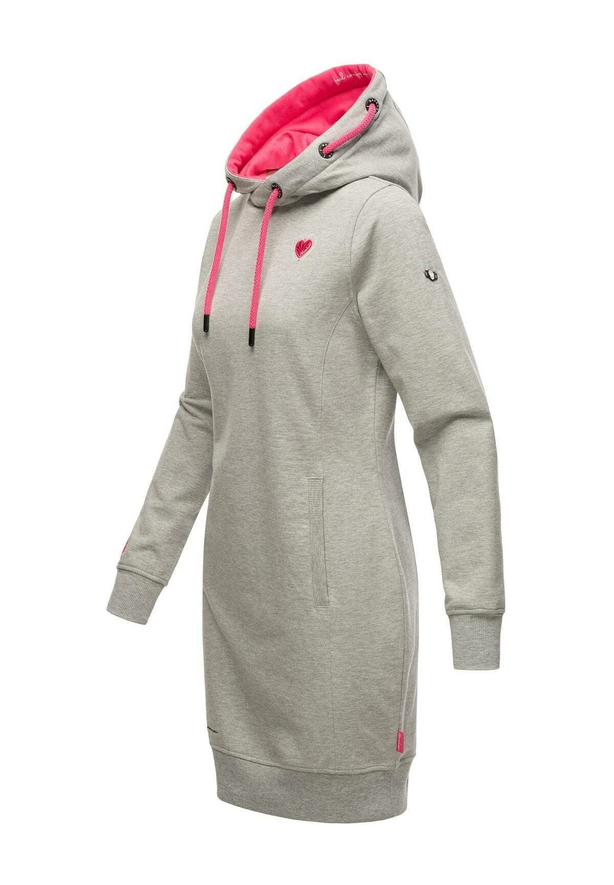 Navahoo Sukienka Letnia - Grey Melange 7 Navahoo Sukienka Letnia - Grey Melange - obrazek 6