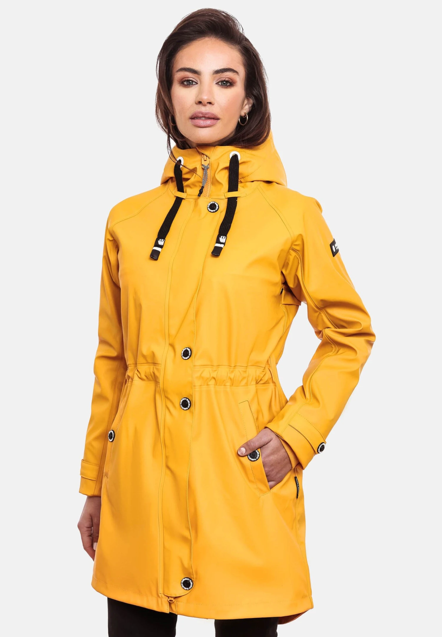 Navahoo RAINY FLOWER - Parka - Amber Yellow 3 Navahoo RAINY FLOWER - Parka - Amber Yellow