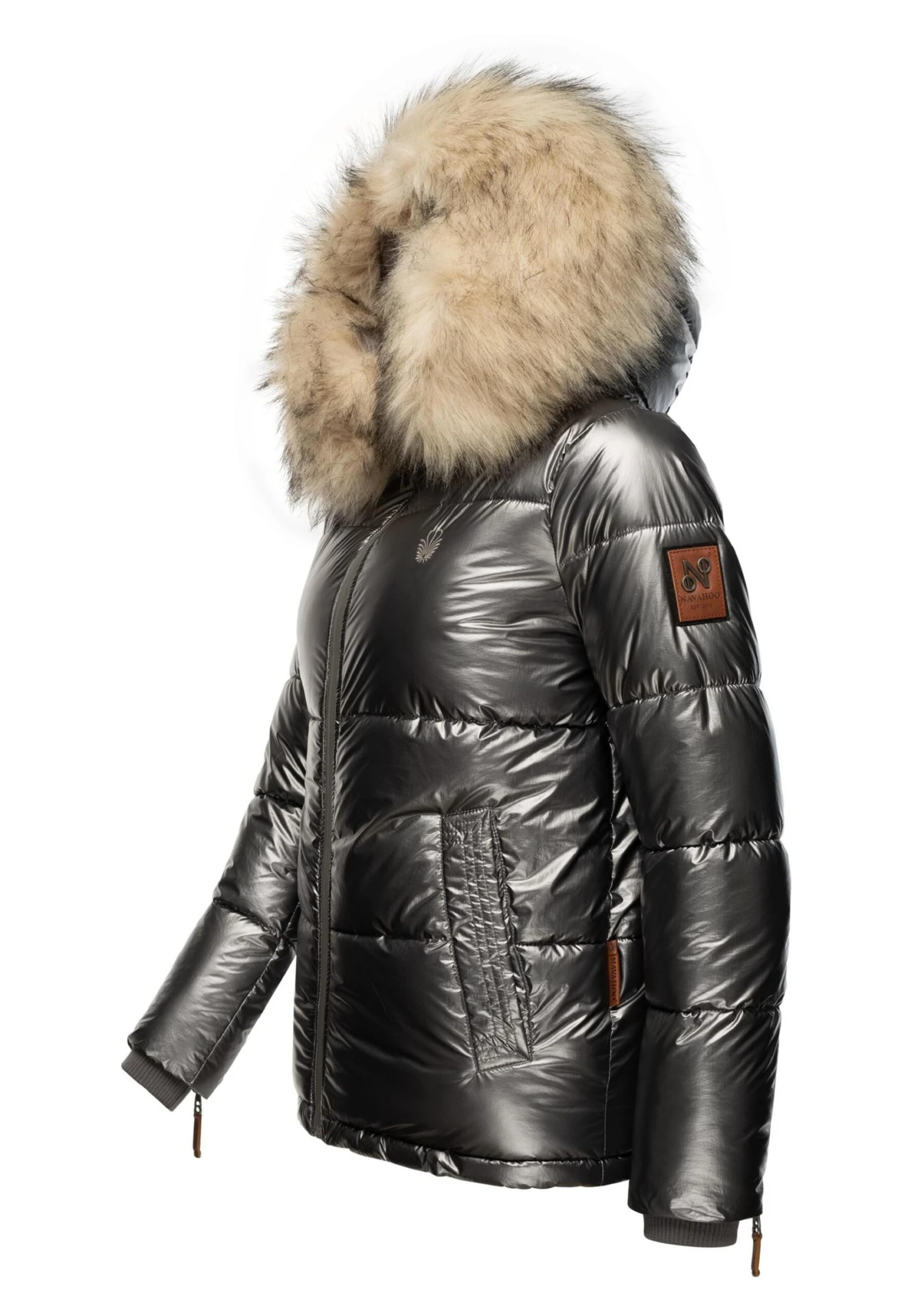 Navahoo TIKUNAA - Kurtka Zimowa - Dark Grey 9 Navahoo TIKUNAA - Kurtka Zimowa - Dark Grey - obrazek 7