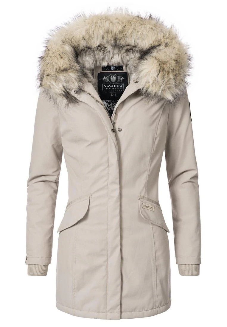 Navahoo CRISTAL - Płaszcz Zimowy - Beige 4 Navahoo CRISTAL - Płaszcz Zimowy - Beige - obrazek 2