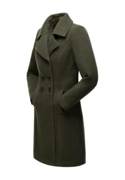 Navahoo WOOLY - Krótki Płaszcz - Dark Green 12 Navahoo WOOLY - Krótki Płaszcz - Dark Green -Navahoo ca81a362564f4b81b78ae566147a4d1c
