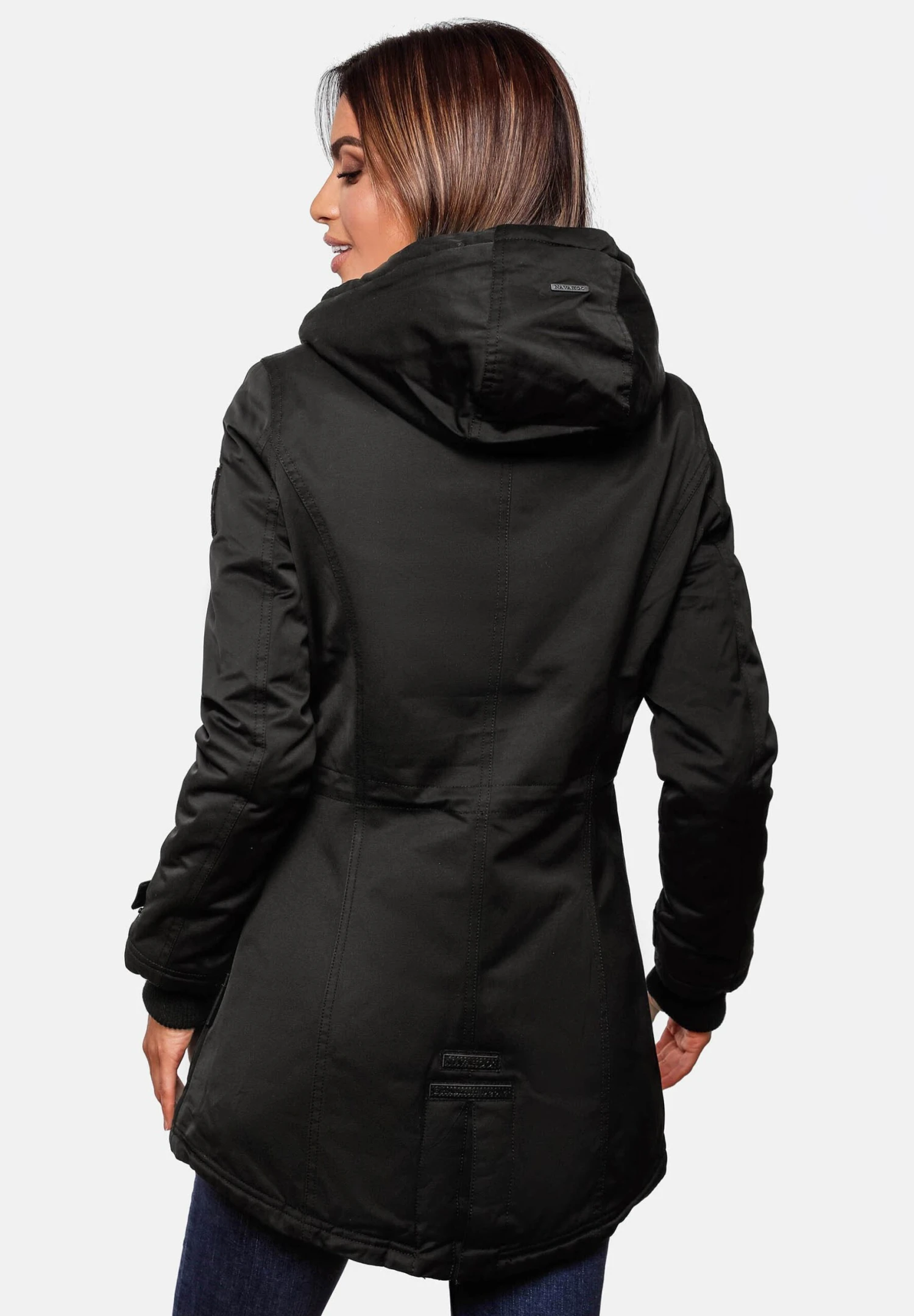 Navahoo AVRILLE II - Płaszcz Zimowy - Black 4 Navahoo AVRILLE II - Płaszcz Zimowy - Black - obrazek 2