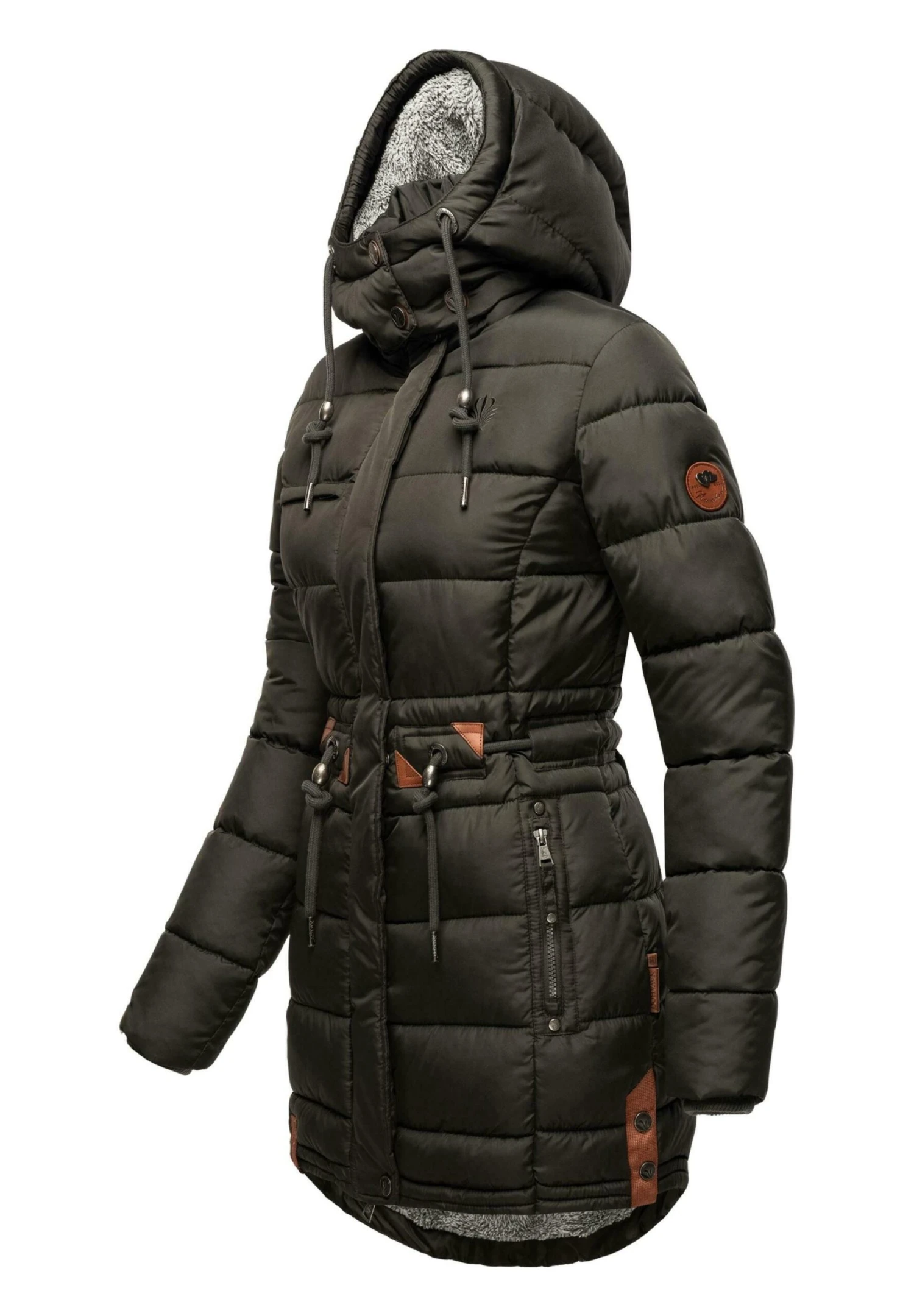 Navahoo DALIEE - Płaszcz Zimowy - Dark Grey 3 Navahoo DALIEE - Płaszcz Zimowy - Dark Grey