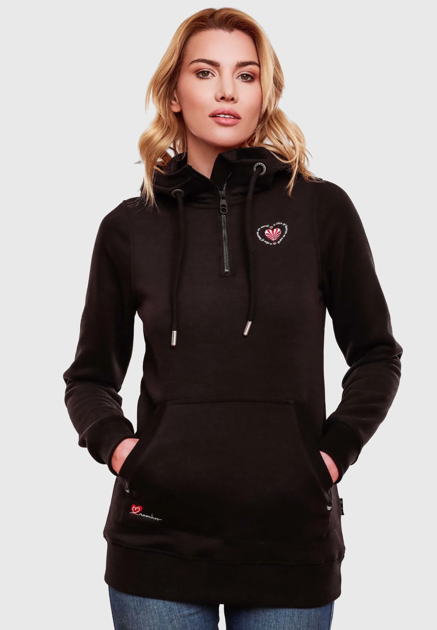 Navahoo ZAUBERELFE - Bluza Z Kapturem - Black 3 Navahoo ZAUBERELFE - Bluza Z Kapturem - Black