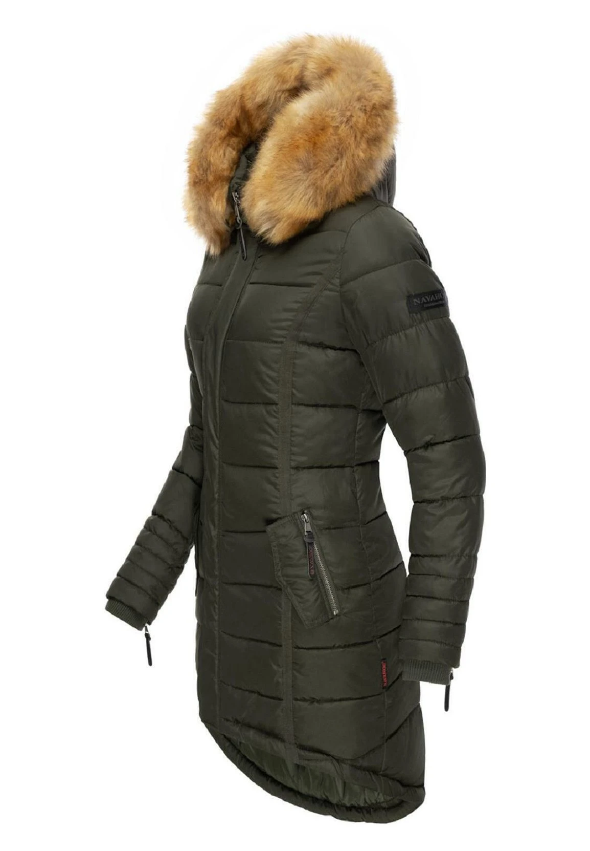 Navahoo PAPAYA - Płaszcz Zimowy - Olive 7 Navahoo PAPAYA - Płaszcz Zimowy - Olive - obrazek 5