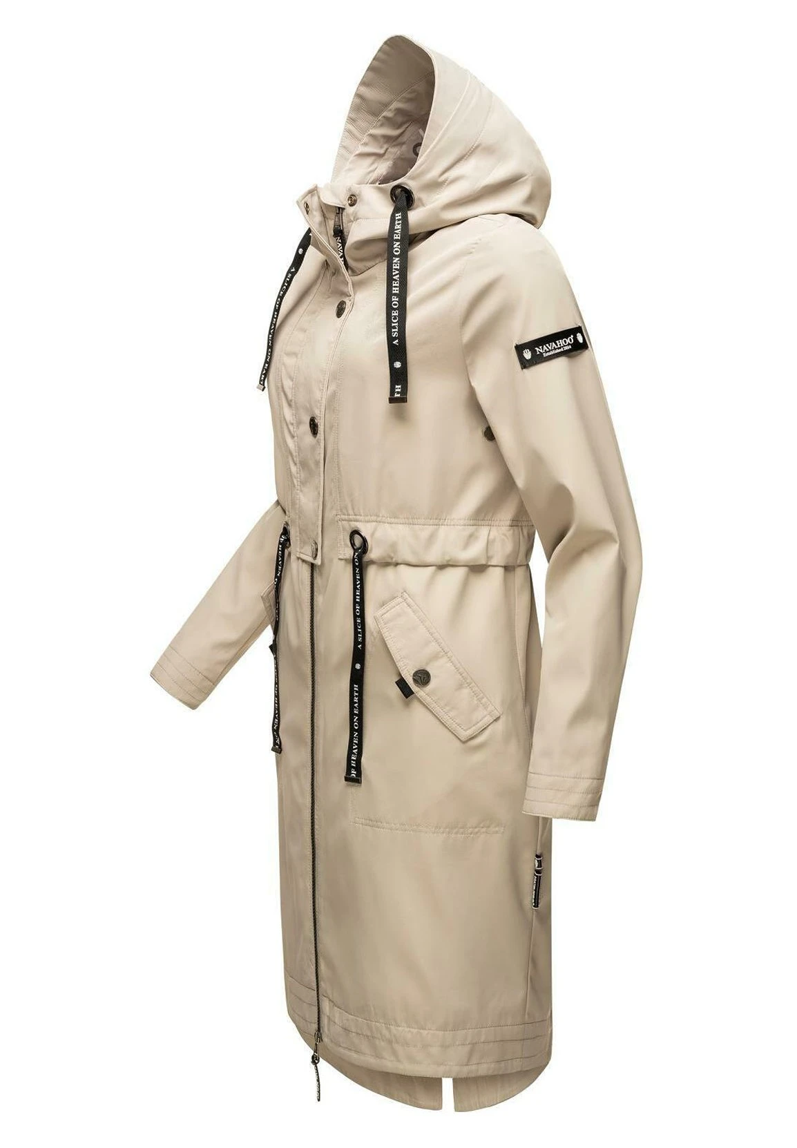 Navahoo JOSINAA - Parka - Light Grey Melange 3 Navahoo JOSINAA - Parka - Light Grey Melange