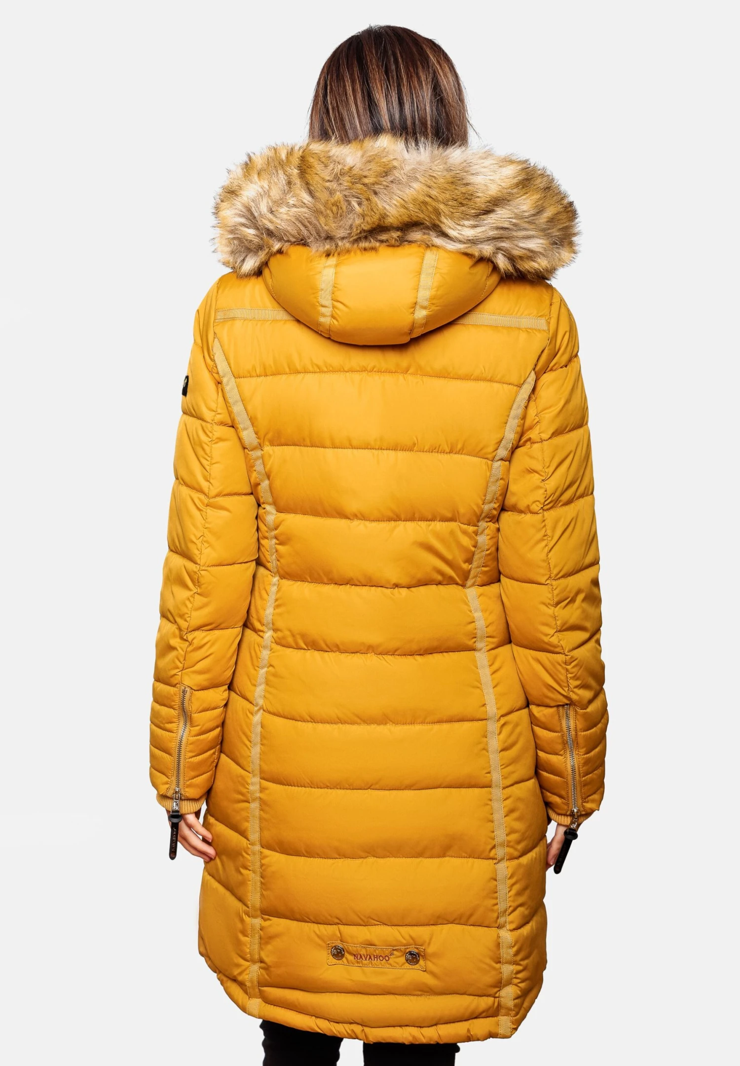 Navahoo PAPAYA - Płaszcz Zimowy - Yellow 4 Navahoo PAPAYA - Płaszcz Zimowy - Yellow - obrazek 2