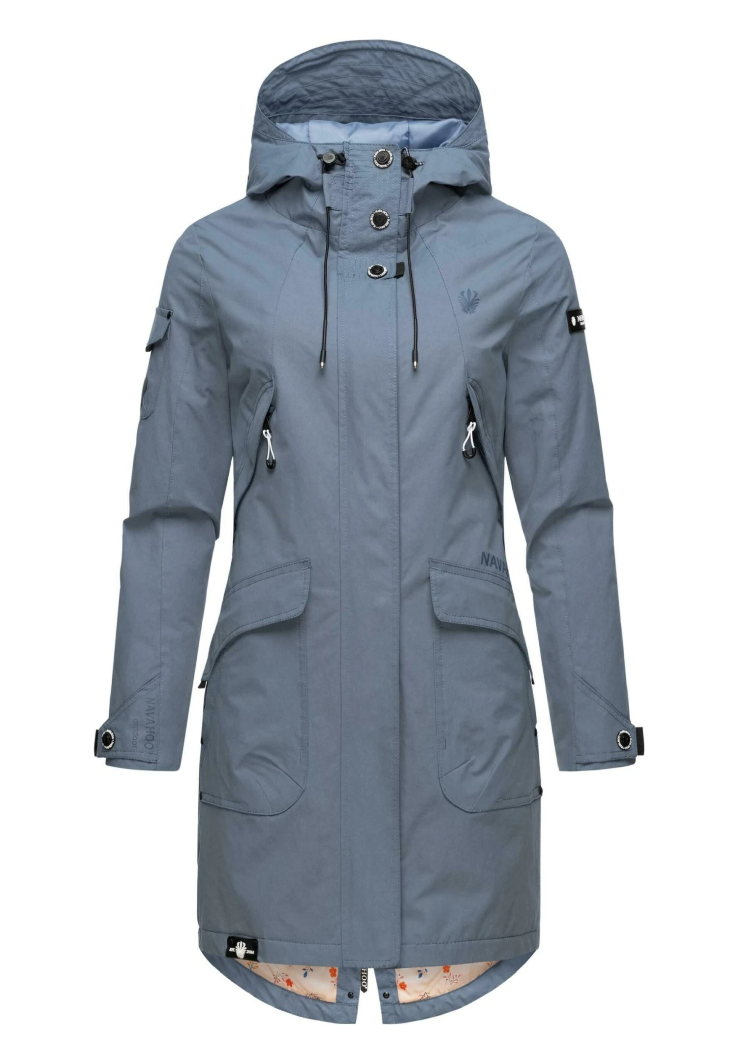 Navahoo Płaszcz Zimowy - Blue Melange 3 Navahoo Płaszcz Zimowy - Blue Melange