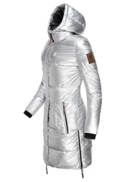 Navahoo HALINA - Płaszcz Zimowy - Silver -Navahoo e58e6ee16ff6419aafb148b7f9a689a2