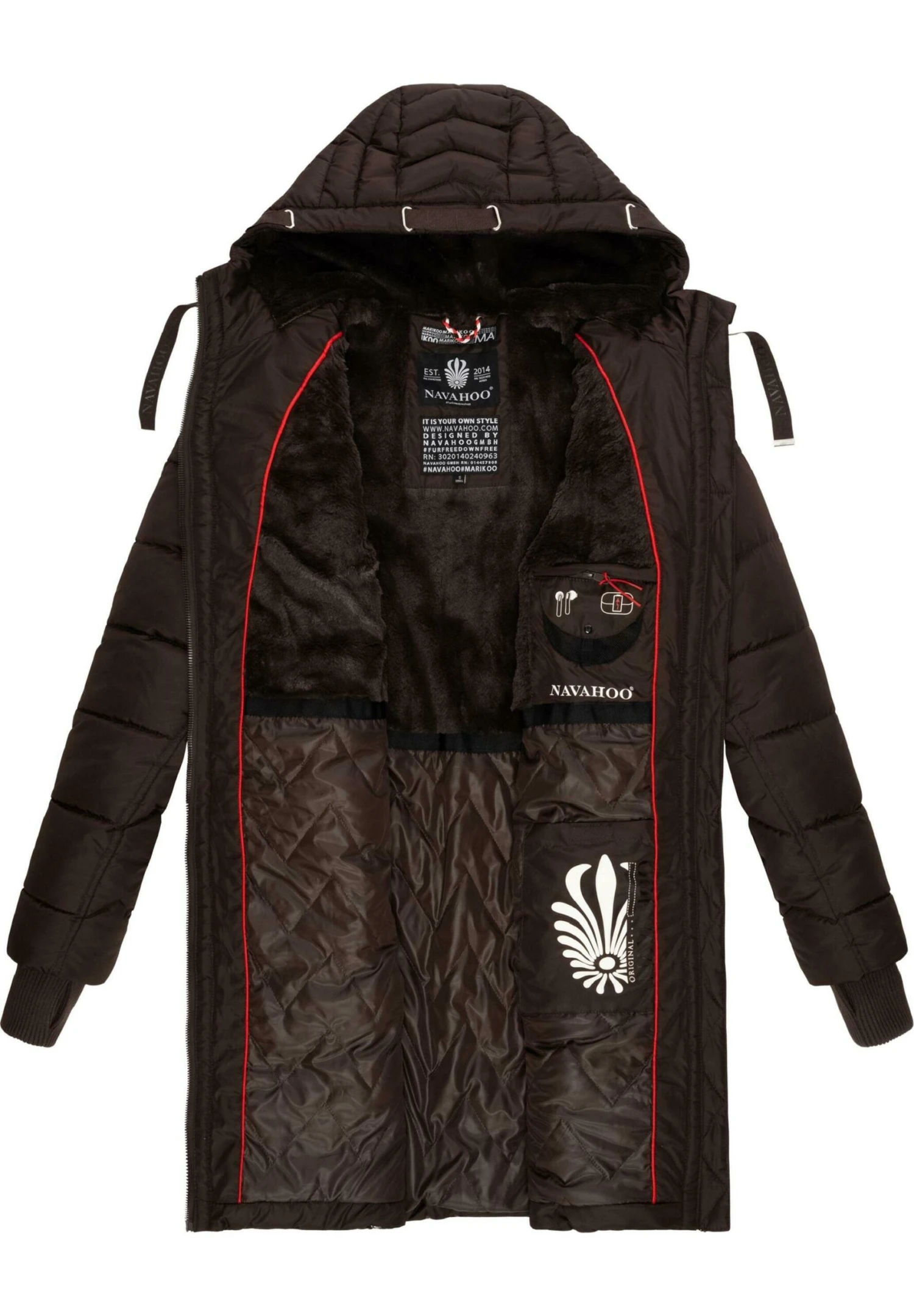 Navahoo Płaszcz Zimowy - Ochre 6 Navahoo Płaszcz Zimowy - Ochre - obrazek 4