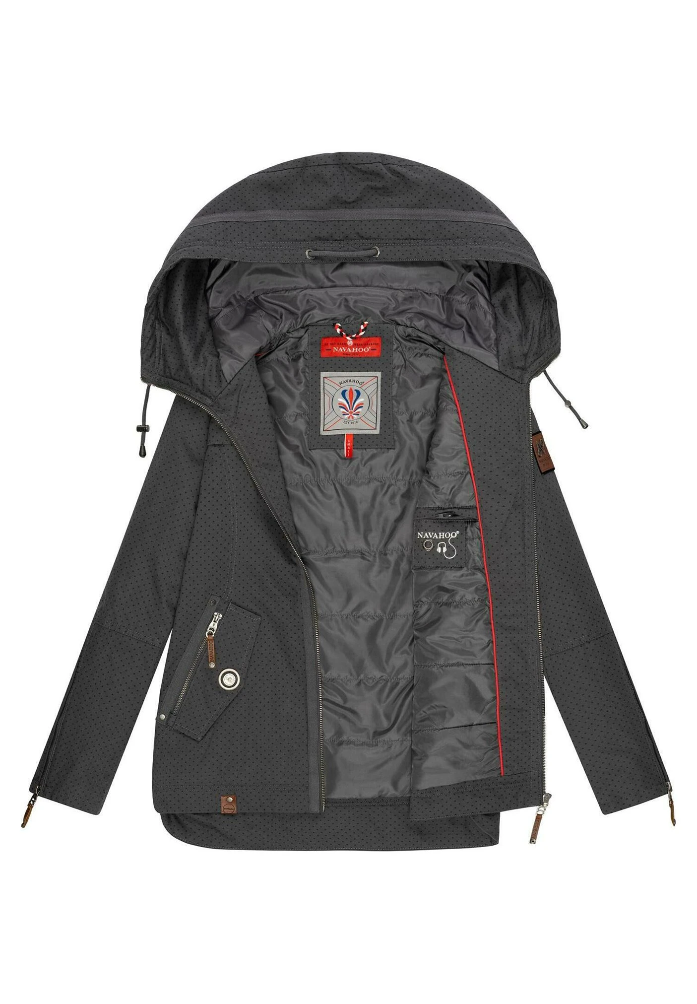 Navahoo WEKOO - Parka - Antracite Dots 10 Navahoo WEKOO - Parka - Antracite Dots - obrazek 8