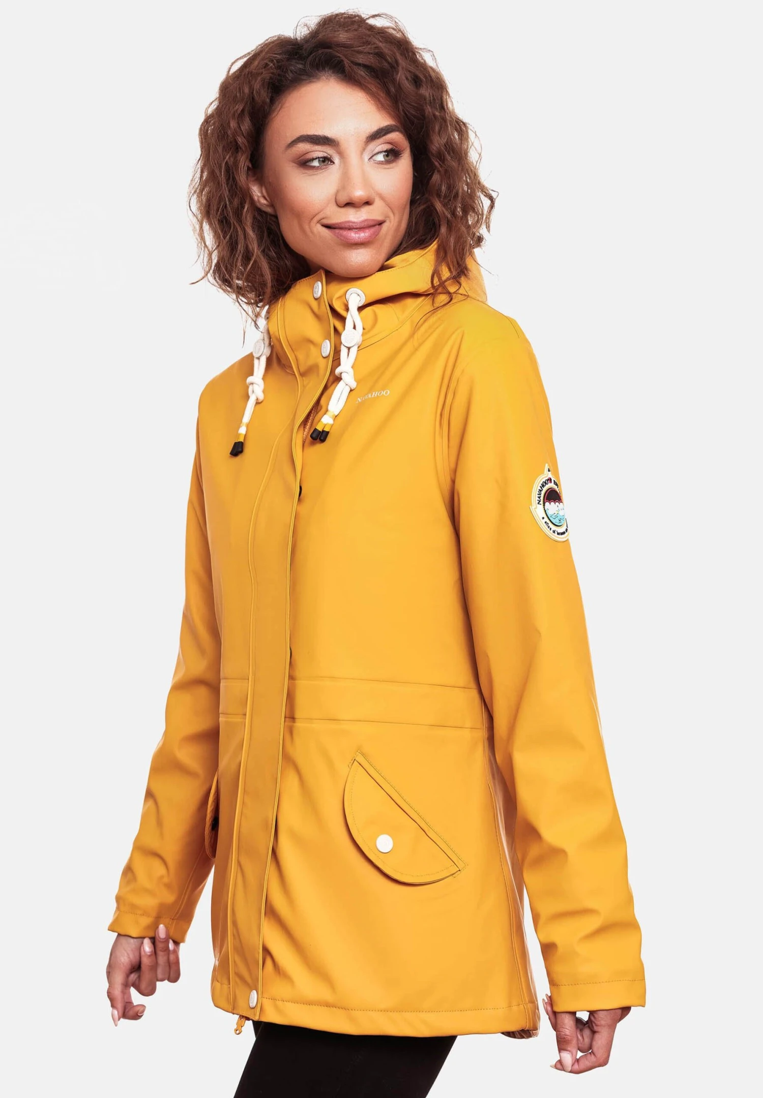 Navahoo OCEAN HEART - Parka - Amber Yellow 5 Navahoo OCEAN HEART - Parka - Amber Yellow - obrazek 3