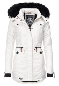 Navahoo SCHÄTZCHEN - Płaszcz Zimowy - White