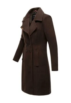 Navahoo WOOLY - Krótki Płaszcz - Dark Choco 12 Navahoo WOOLY - Krótki Płaszcz - Dark Choco -Navahoo eec6edb463254c04931e43a9eafda63b