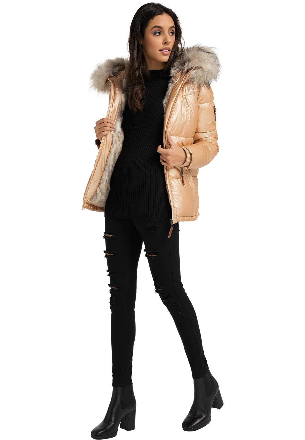 Navahoo TIKUNAA - Kurtka Zimowa - Gold 3 Navahoo TIKUNAA - Kurtka Zimowa - Gold