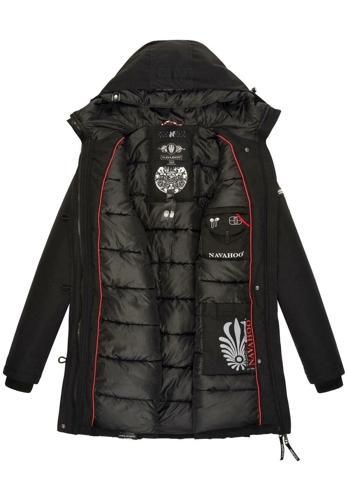 Navahoo FREEZE STORM - Parka - Black 7 Navahoo FREEZE STORM - Parka - Black - obrazek 5