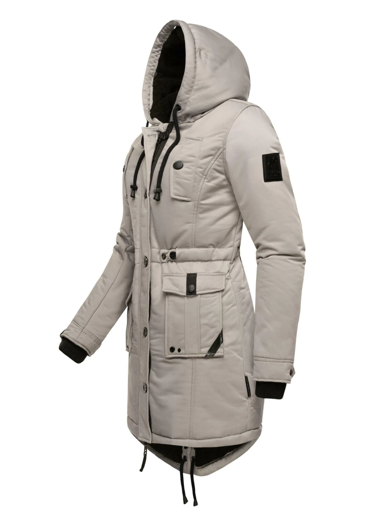 Navahoo LULUNA - Płaszcz Zimowy - Zinc Grey 5 Navahoo LULUNA - Płaszcz Zimowy - Zinc Grey - obrazek 3