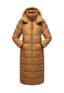 Navahoo KRISTALLBLUME - Płaszcz Zimowy - Camel -Navahoo f7972c853bdd442799c377522321f13b