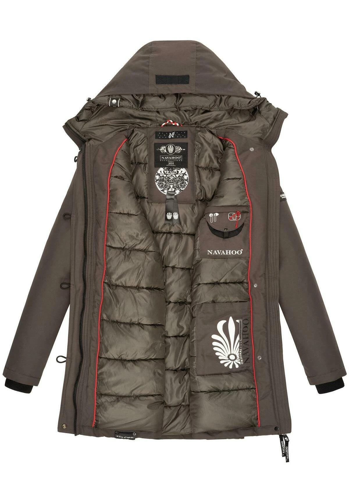 Navahoo FREEZE STORM - Parka - Dark Grey 8 Navahoo FREEZE STORM - Parka - Dark Grey - obrazek 6